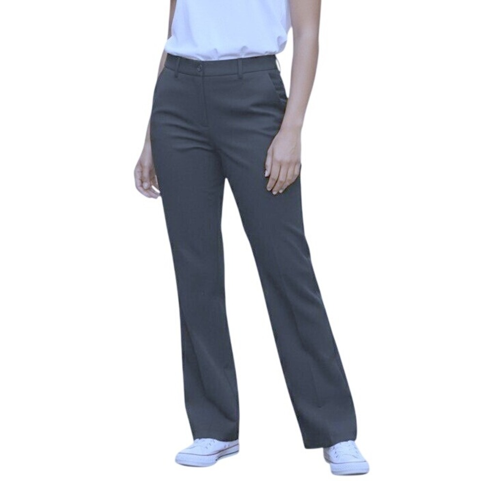 Calvin Klein Dress Pants Women Size 10P Navy Classic Fit Office Trousers
